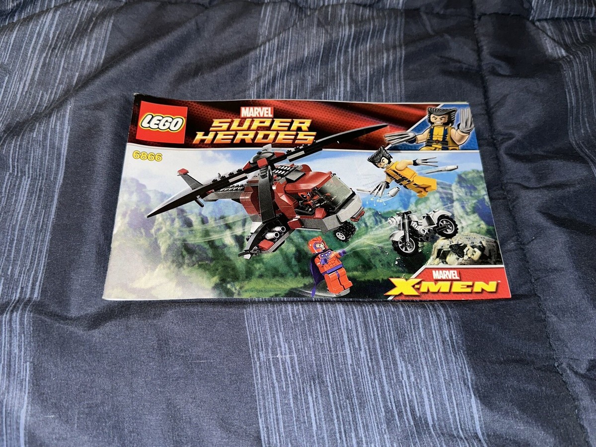 LEGO 6866 Marvel Super Heroes: Wolverine's Chopper Showdown