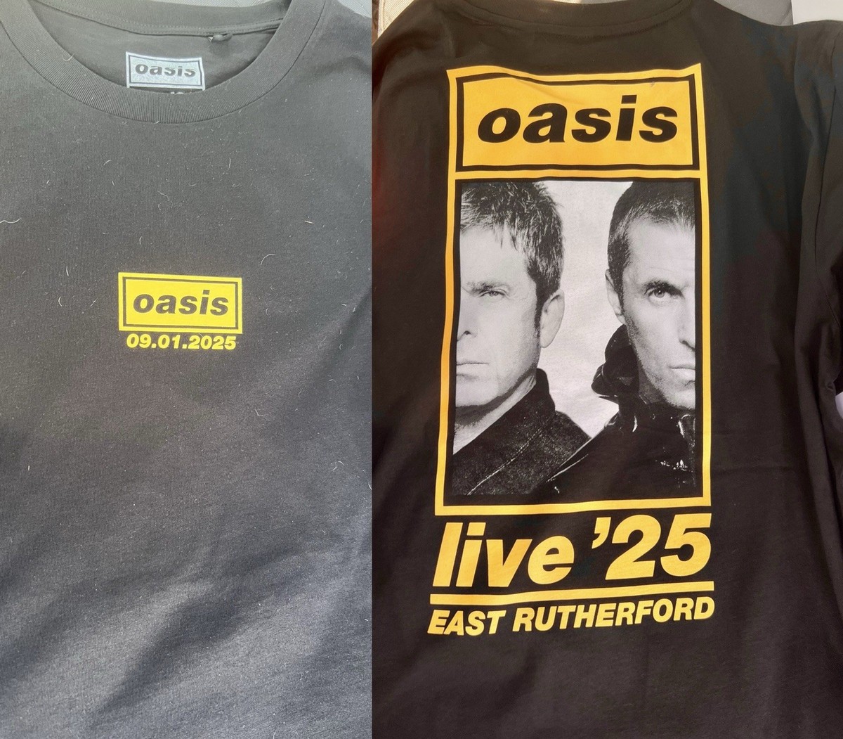 oasis live'25 Tシャツ Mサイズ Tシャツ オアシス ライブ'25 【日本