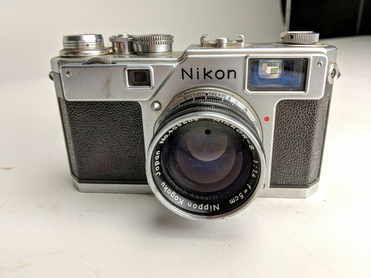 RARE! Nikon S4 EP 35mm Rangefinder Camera with 50 mm lens | eBay