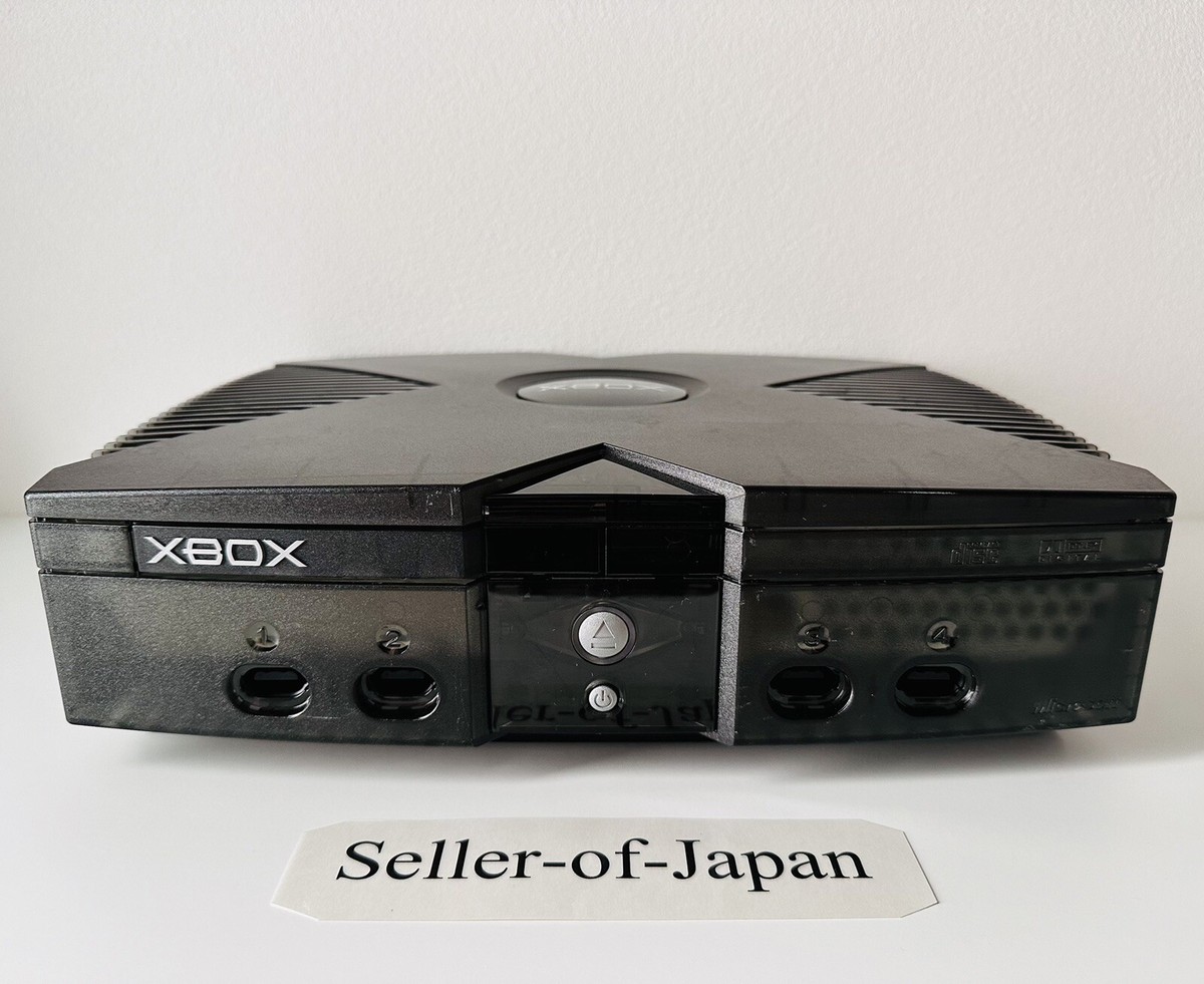 Microsoft Xbox special edition Clear Skeleton Black JAPAN Limited
