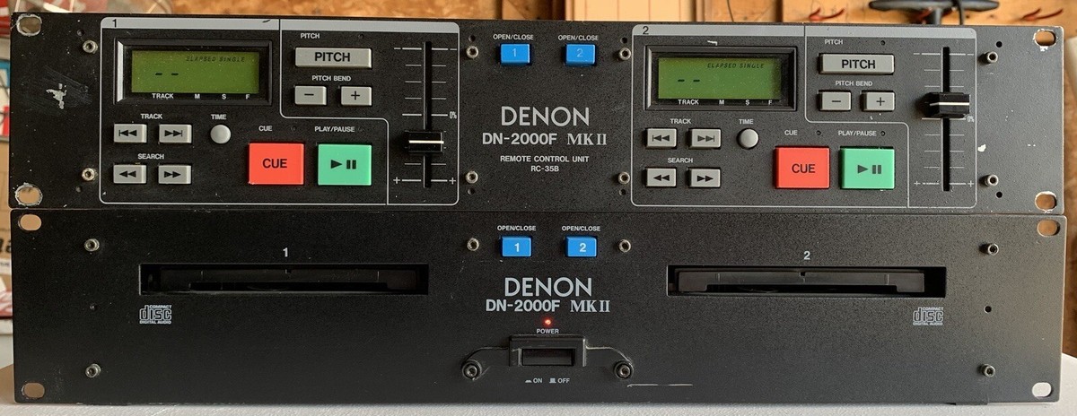 Denon DN-2000F MK2 Double CD Player And Remote Control Unit Powers