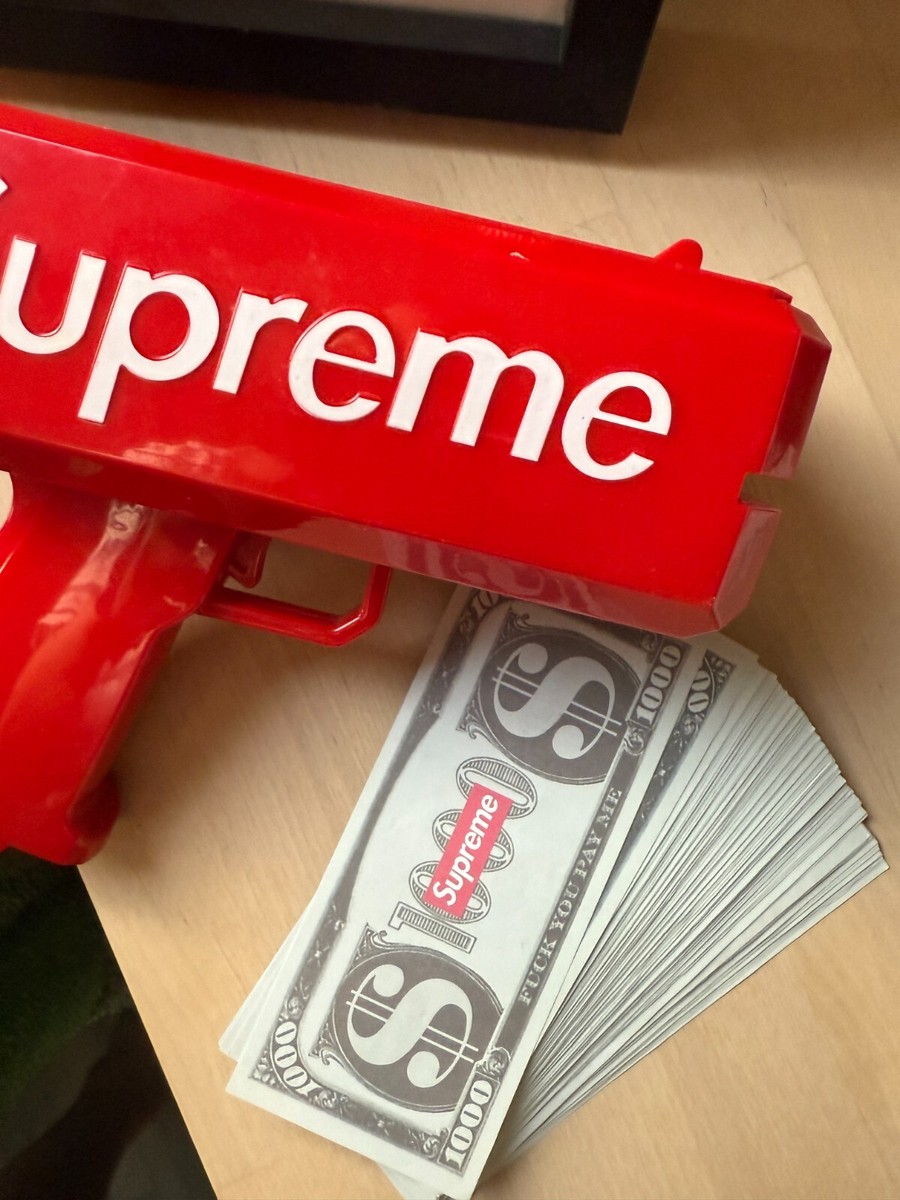 Supreme NPIH834934 Kit Money Launch Gun with 1000 Dollar Bills