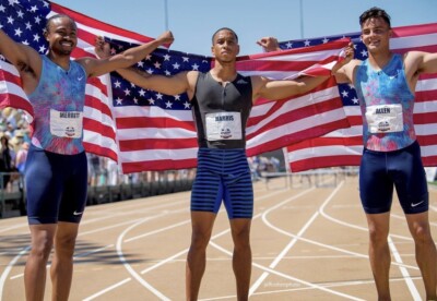 Men's Adidas Pro Elite Spandex Sponsored Unitard Speedsuit