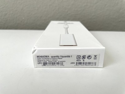 NEW SEALED - Apple A1463 Thunderbolt 2 to FireWire 800 Adapter