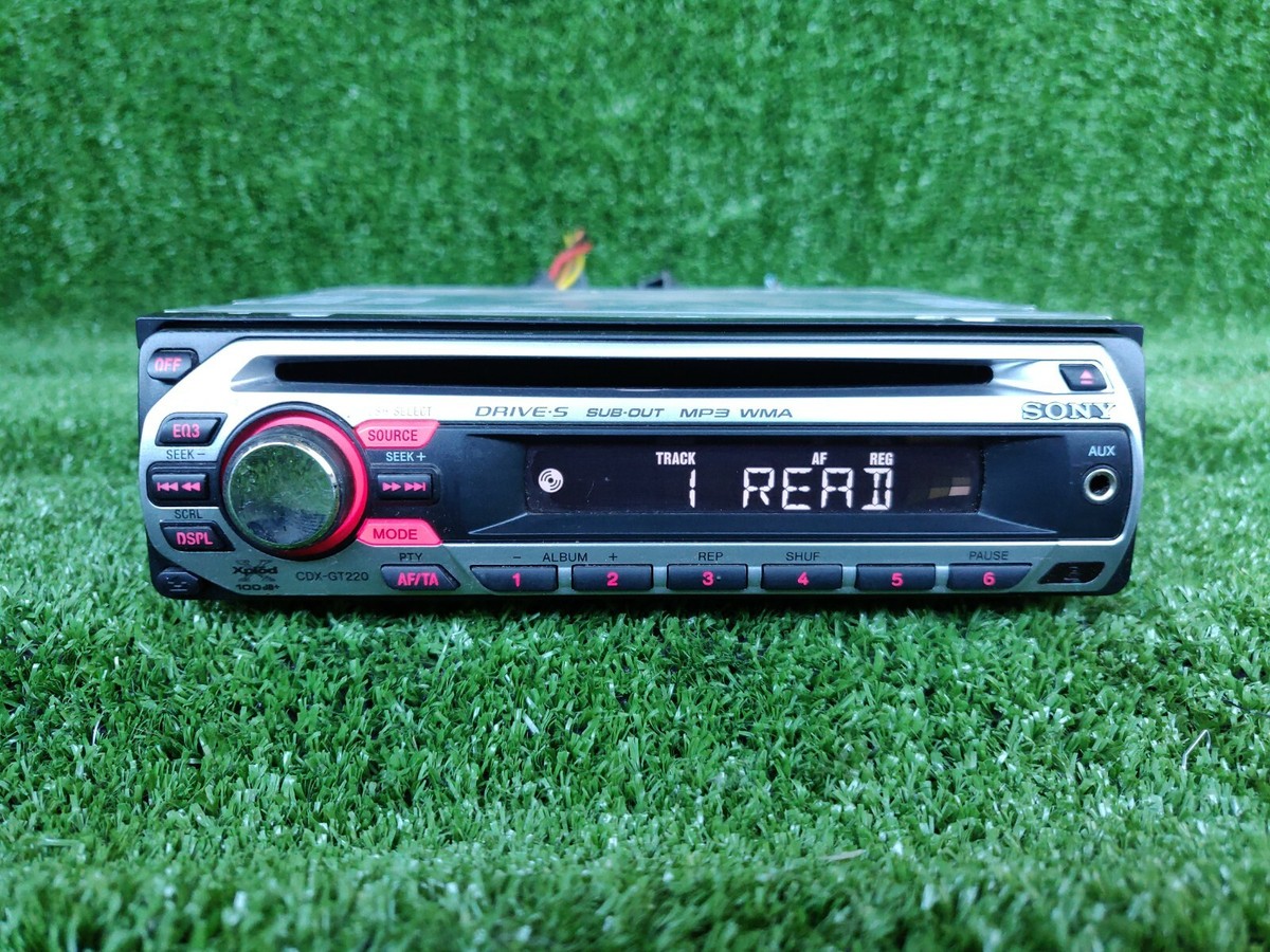 Sony Cdx-gt220 Cdxgt220 Xplod Original Car Radio | eBay