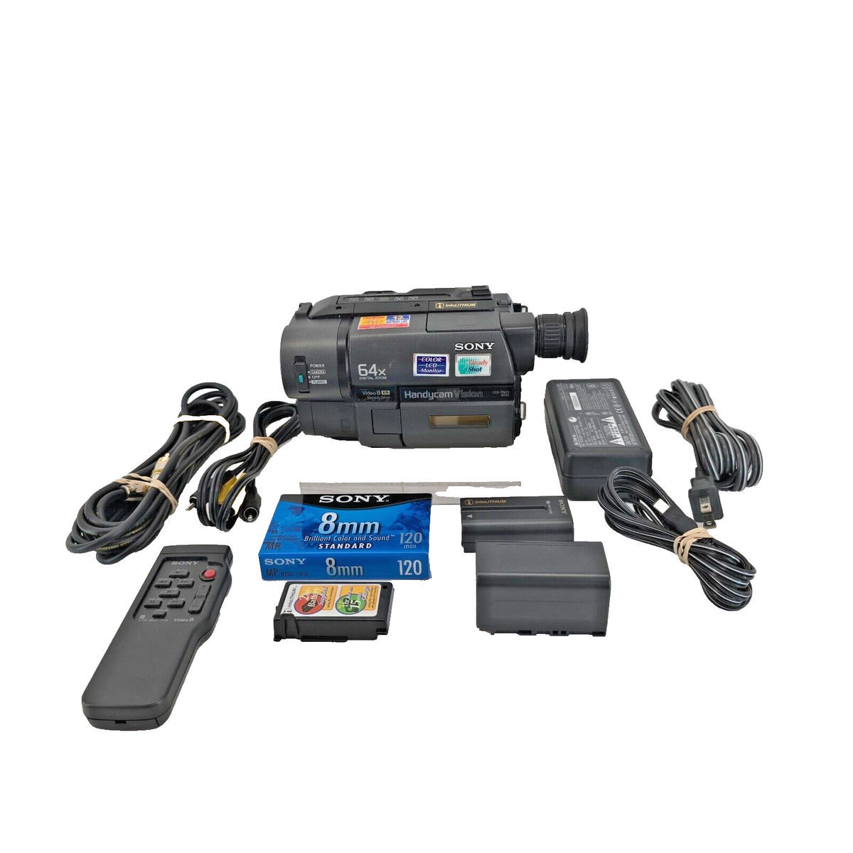 Sony Handycam Vision CCD-TRV25 Digital 8 XR Video Camcorder 64x