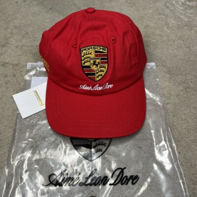 Aime leon dore x Porsche 993 Turbo Racing Hat Tango Red | eBay