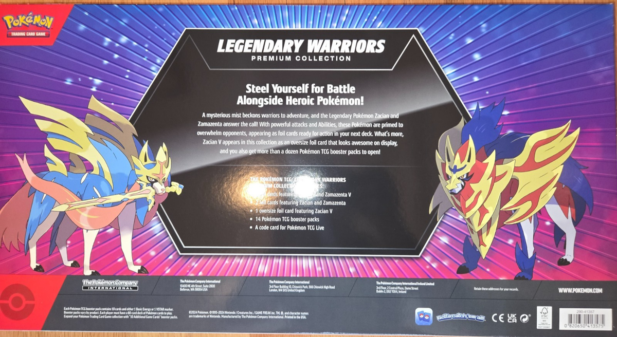 Pokemon TCG Legendary Warriors Premium Collection |BRAND NEW