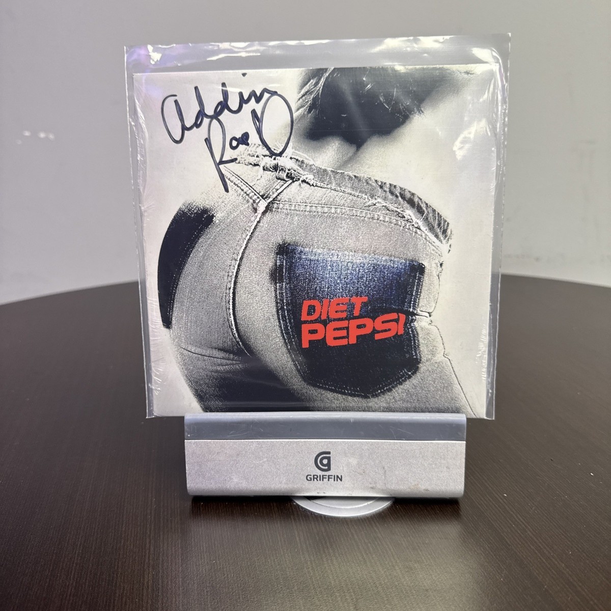 SIGNED Diet Pepsi (Limited 7” Single Red Vinyl) - AUTOGRAPHED by