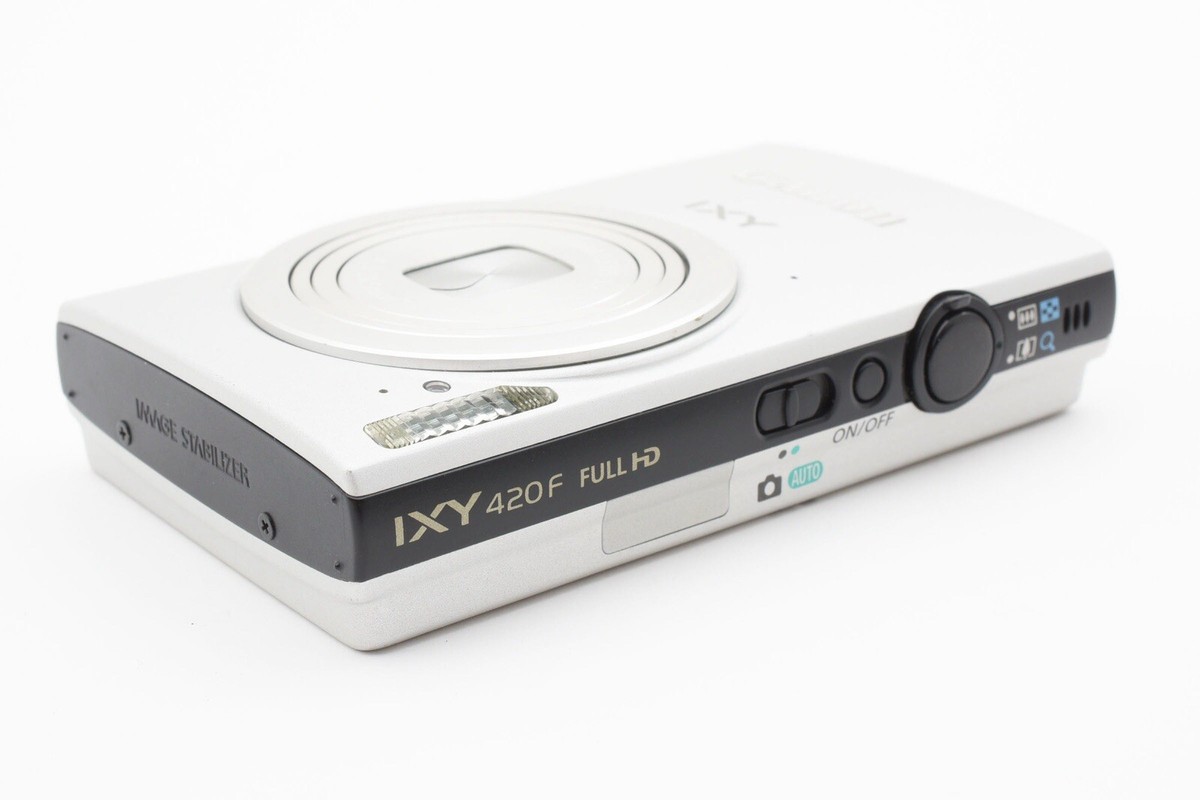 Canon IXY 420F 420 F 16.1 MP Compact Digital Camera Silver Made In