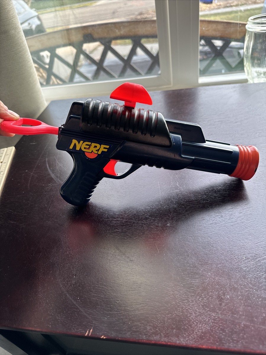 VTG 1993 Kenner Nerf Sharp Shooter Single Shot Pull Back Dart Gun
