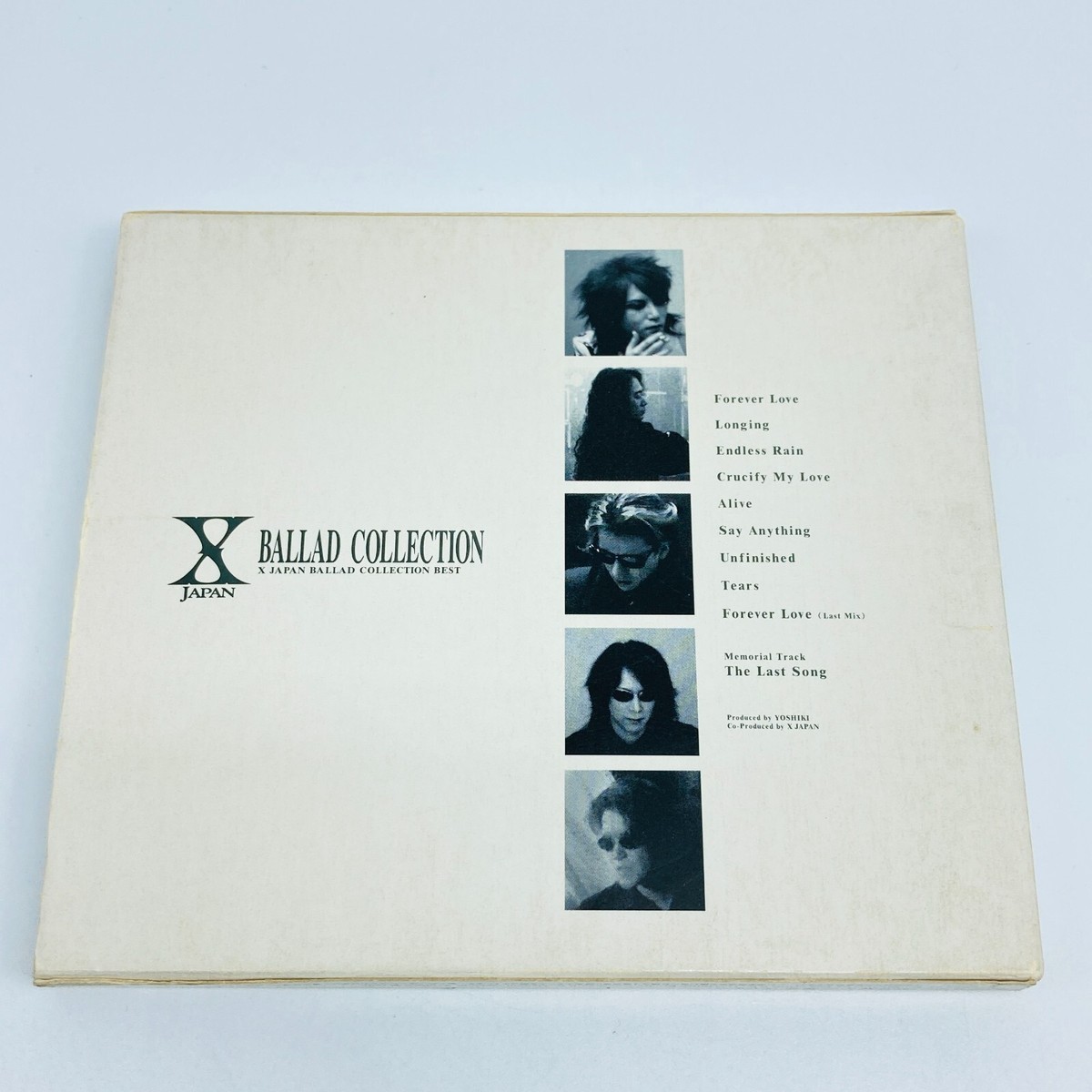 X JAPAN BALLAD COLLECTION CD Album 1997 YOSHIKI HIDE TOSHl