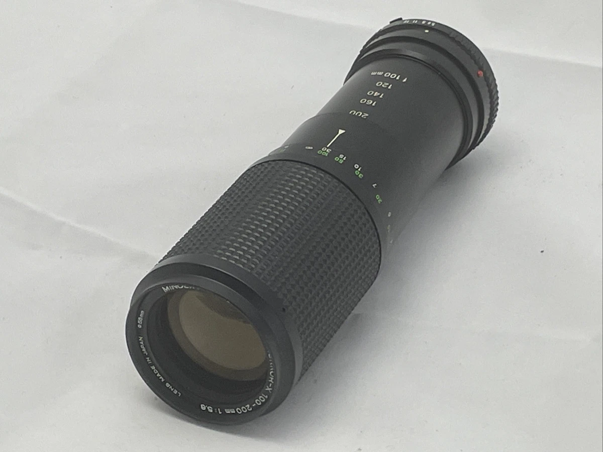 Minolta MD f/5.6 Camera Lenses 100-200mm Focal for sale | eBay