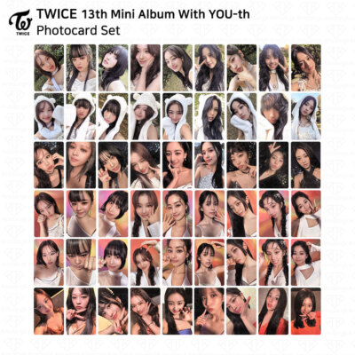 TWICE 13th Mini Album With YOU-th Youth Official Photocard Full