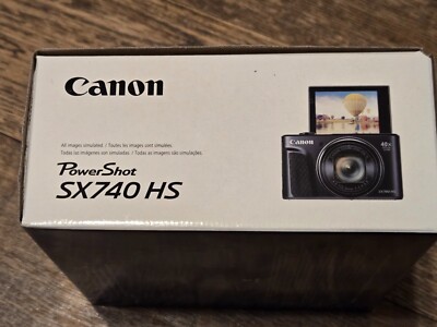 Canon PowerShot SX740 HS 20.3MP Digital Camera - Silver for sale