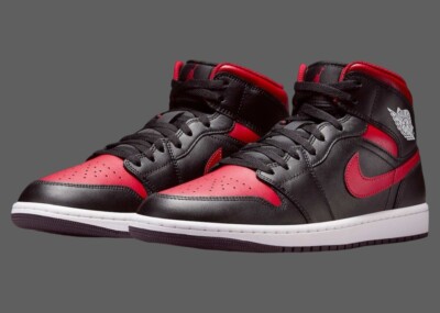 Nike Air Jordan 1 Mid Bred Twist DQ8426-067 Men's Size New | eBay