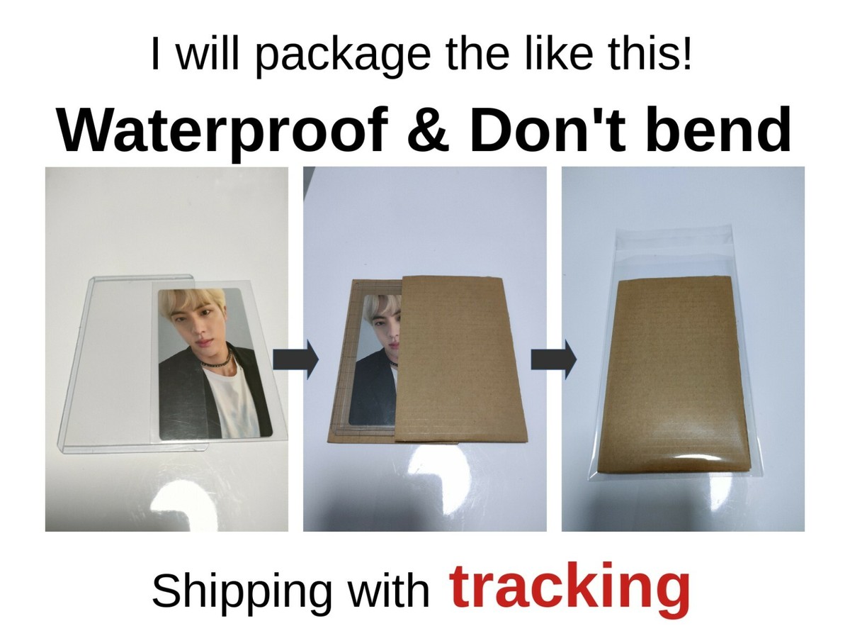 BTS JIMIN Love Yourself World Tour Europe DVD Official Photocard