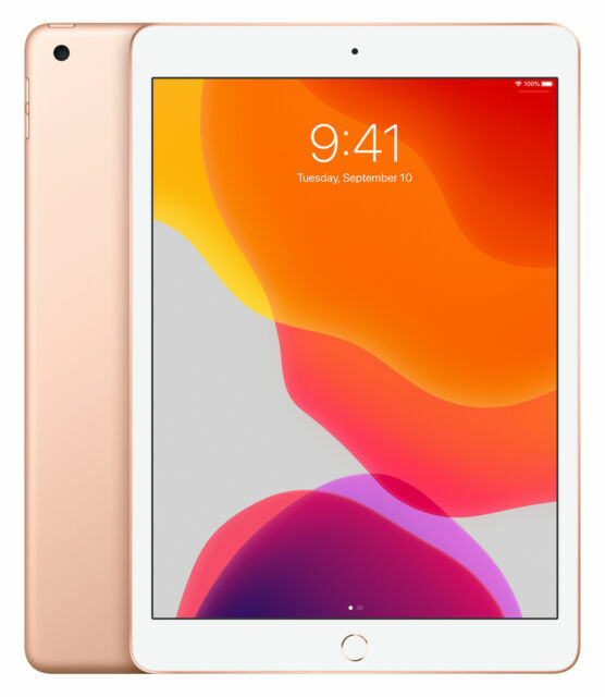 Apple iPad (7th Generation) A2197 32 GB, Wi-Fi, 10.2 in - Gold for