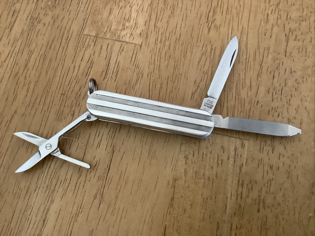925 Sterling Silver Tiffany & Co. Swiss Swiss Army Knife Rare ISC