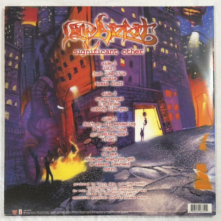 Limp Bizkit / Significant Other 1999 Limited RED Vinyl 2LP