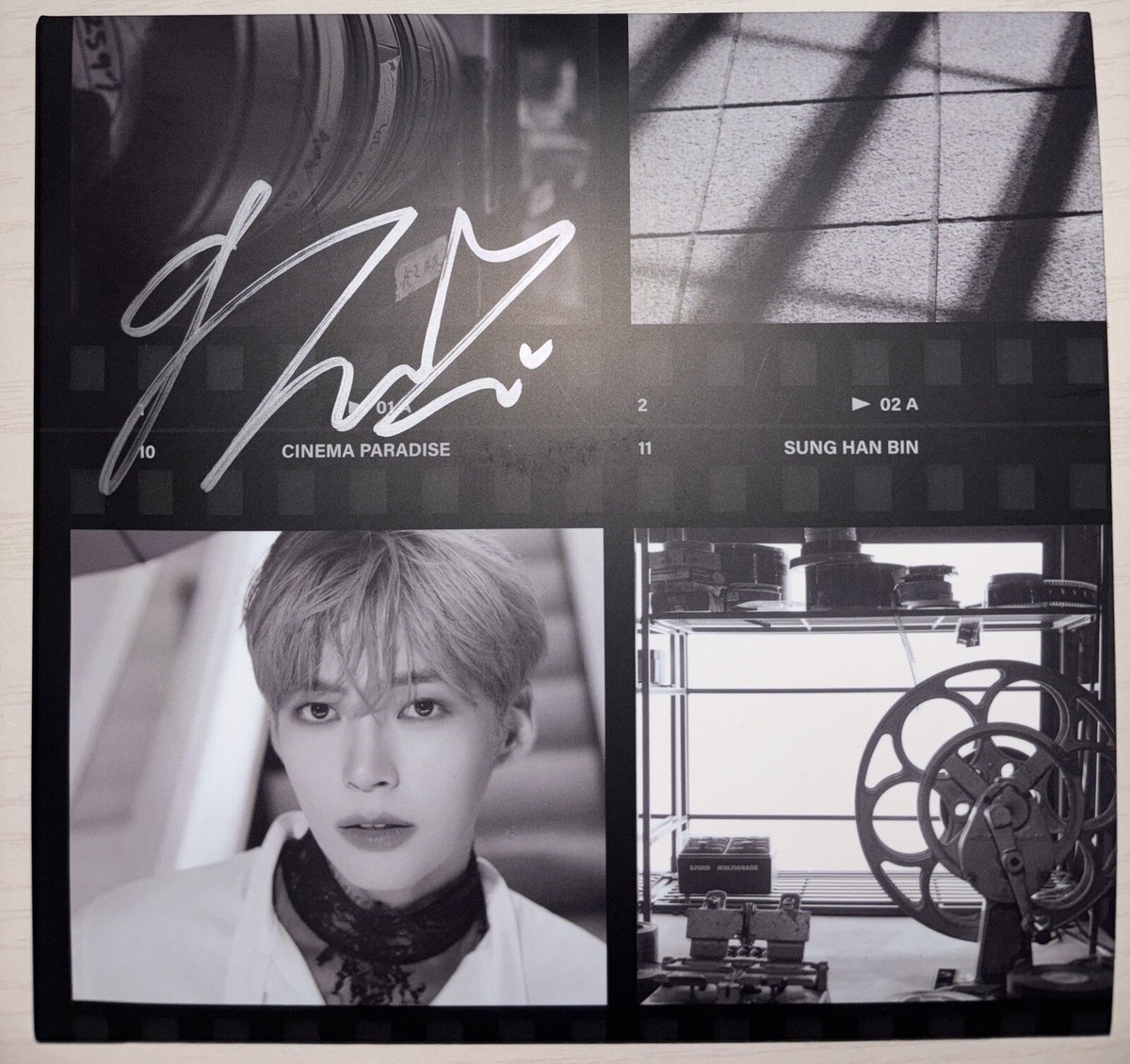 ZEROBASEONE [Cinema Paradise] SUNG HANBIN Autographed Signed Album