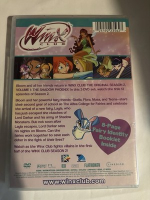 The Winx Club - Original Season 2: Volume 1 DVD The Shadow Phoenix