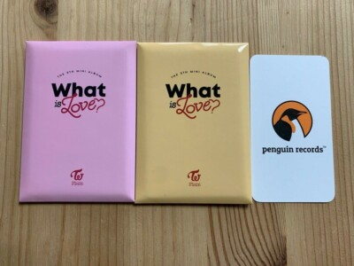 TWICE - 5th MINI ALBUM WHAT IS LOVE? PRE-ORDER BENEFIT PHOTO CARD