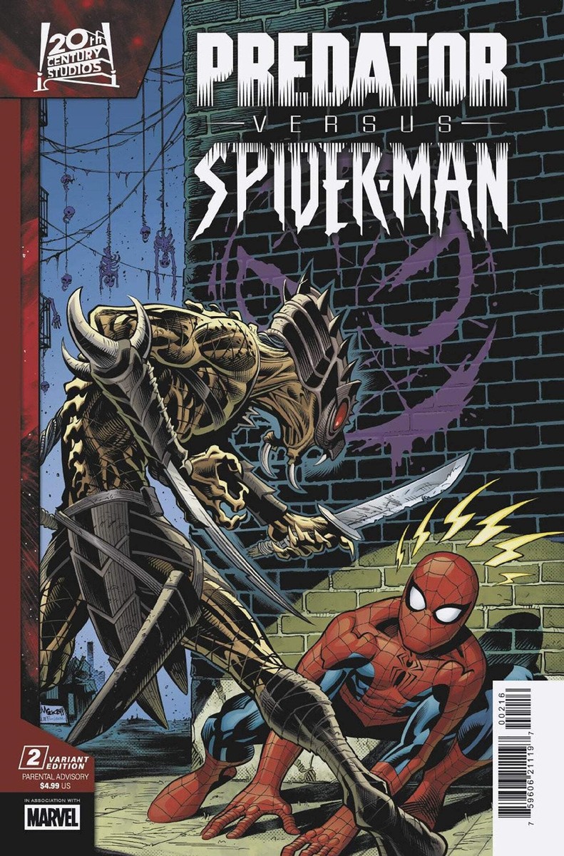 Predator vs. Spider-Man #2 Edition Mcguinness 1:25 Variant | eBay