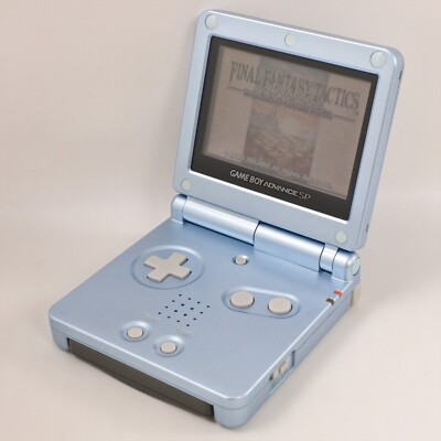 Nintendo Game Boy Advance SP Console | PEARL BLUE | Region Free