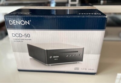 DENON DCD-50 CD Player Premium D/A Converter Mp3/WMA 100V Silver