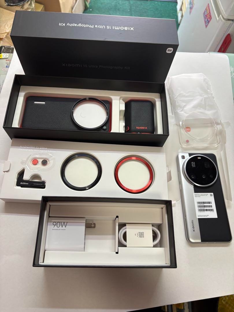 Xiaomi 15 Ultra Silver Chrome 16GB 512GB Unlocked + Photography