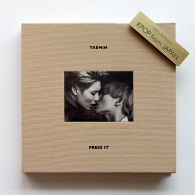 TAEMIN PRESS IT Select version CD Photocard 1st full Korean Album