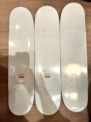 Supreme Urs Fischer Baked & Fried & Toasted Skateboard Deck set of