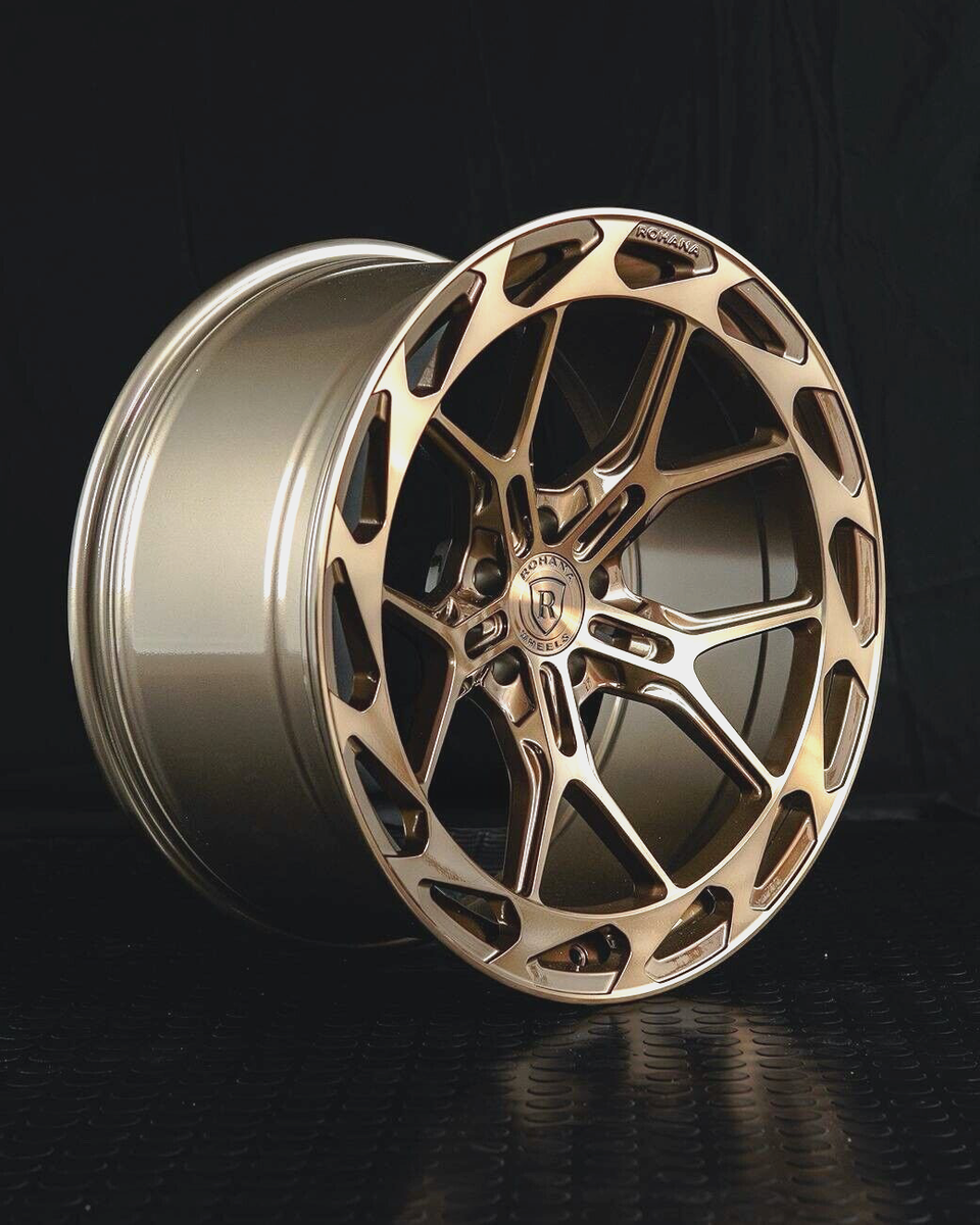20” ROHANA RFX19 MACHINE BRONZE WHEELS RIMS FOR MCLAREN 650 720