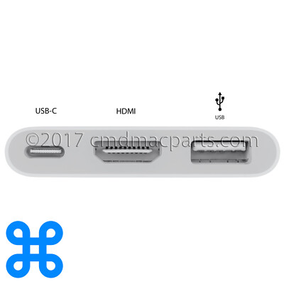APPLE USB-C DIGITAL AV MULTIPORT ADAPTER A2119 - Thunderbolt 3