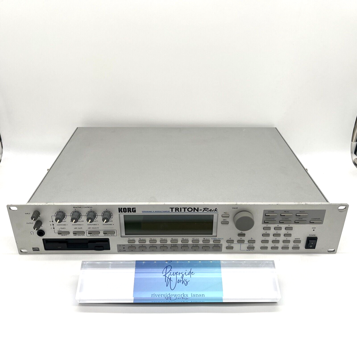 KORG TRITON RACK Sound Module Synth Synthesizer Sampler Used