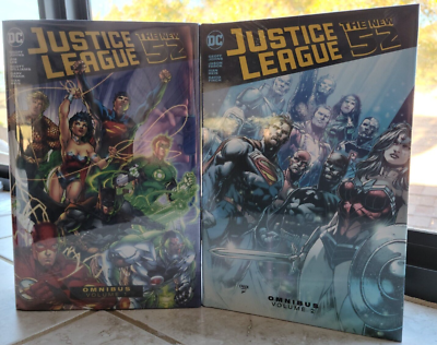 Justice League The New 52 Omnibus Vol 1 & Vol 2 by Geoff Johns +