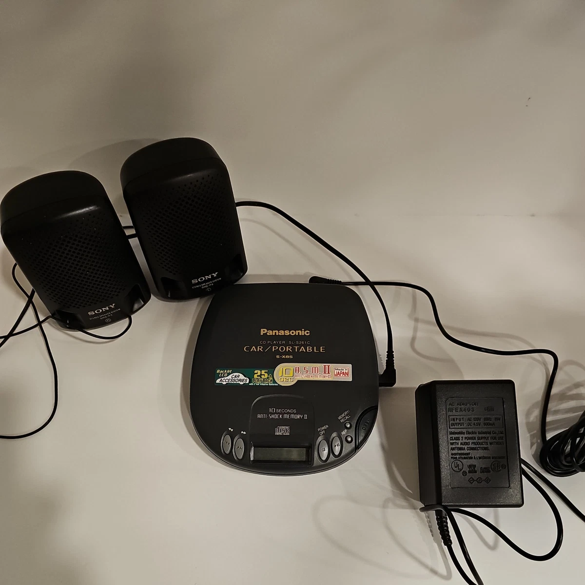 松下黑色个人CD 播放器| eBay