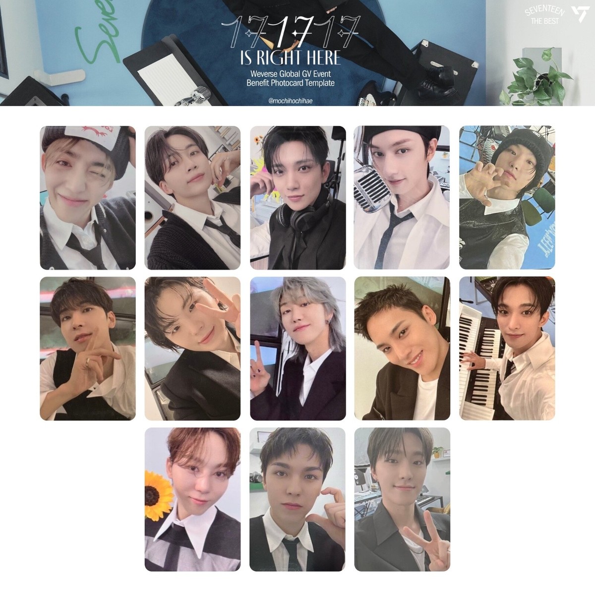 SEVENTEEN Best album 17 IS RIGHT HERE weverse global GV EVENT
