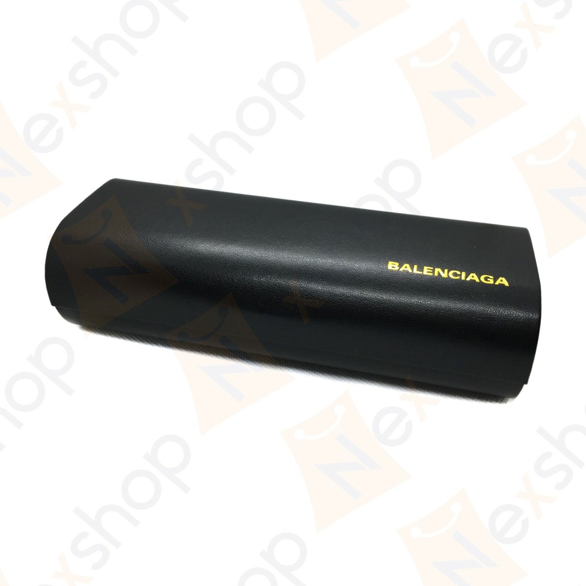 Balenciaga Sunglasses Eyeglasses Leather Hard Case w/ Cleaning