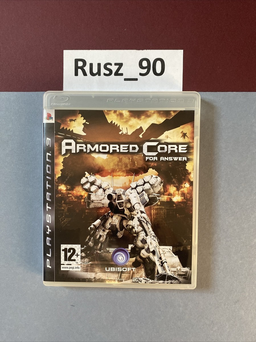 Armored Core For Answer PS3 PlayStation 3 UK PAL No Manual RARE