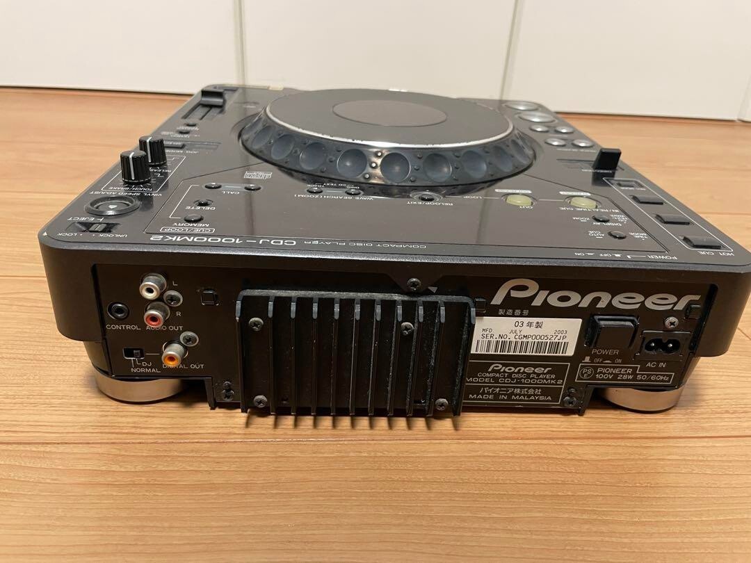 Pioneer DJ CDJ-1000MK2 DJ Turntable Used from Japan 12562650562| eBay