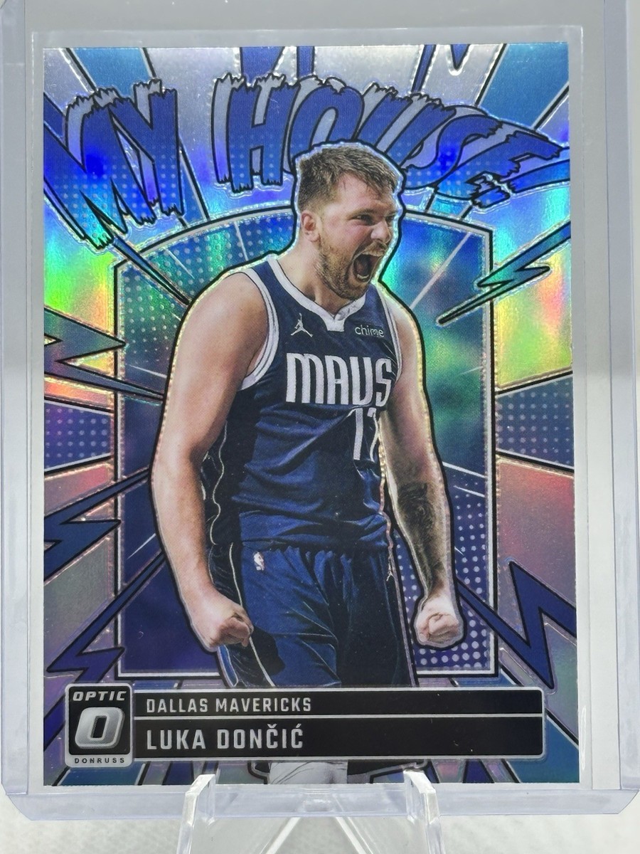 Luka Doncic 2024-25 Panini Donruss Optic #14 My House Silver Prizm