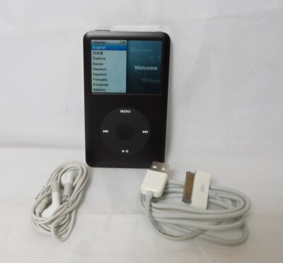 Apple iPod Classic A1238 80 GB - 6th Generation - Black (MB147LL/A