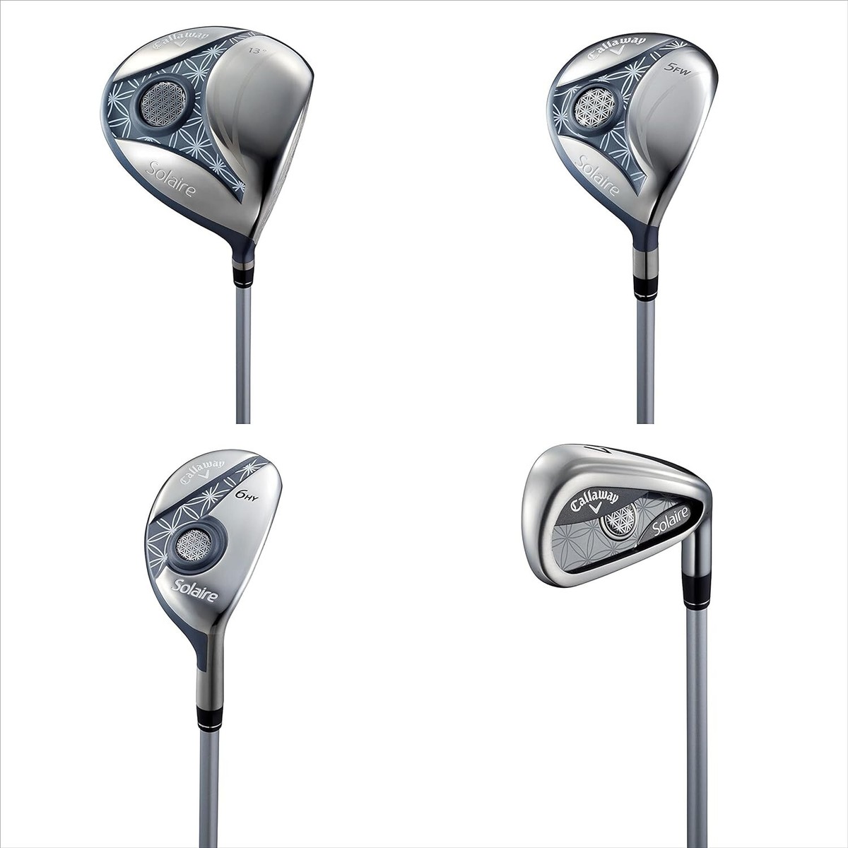 Callaway Solaire Ladies Club Set 2018 Model 8Pcs Set Right-Handed