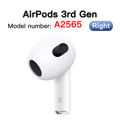 For Apple AirPods 3rd Gen A2565 Bluetooth Right Side R Replacement
