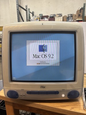 Apple iMac 2002 M5521 Indigo Blue Desktop Computer ***Parts | eBay