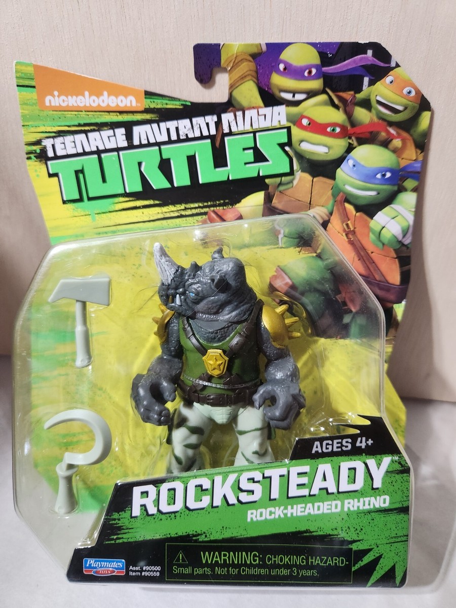 Teenage Mutant Ninja Turtles Rocksteady Figure for sale online | eBay