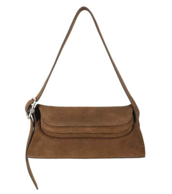 OSOI Folder Brot Nubuck Brown – Leather Shoulder Bag Made in Korea