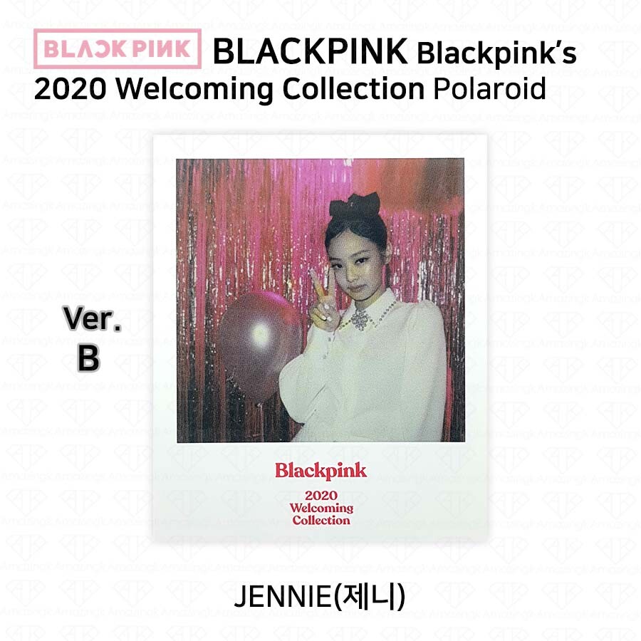 Blackpink 2020 Welcoming Collection Polaroid Version Photocard A B